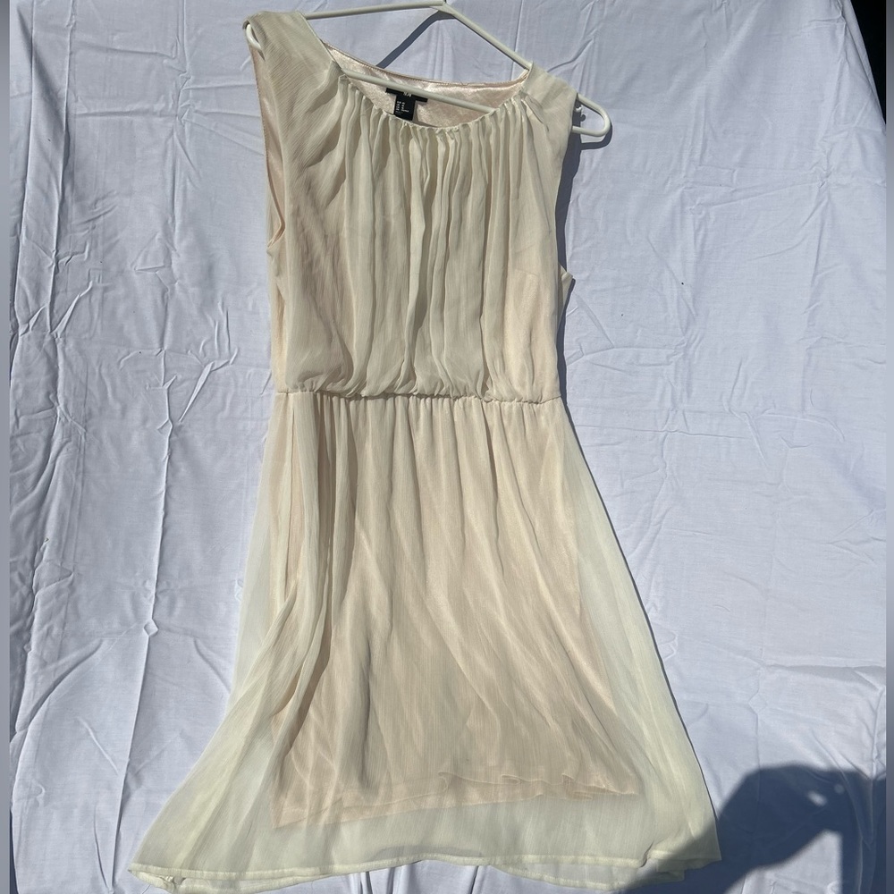 Cream dress